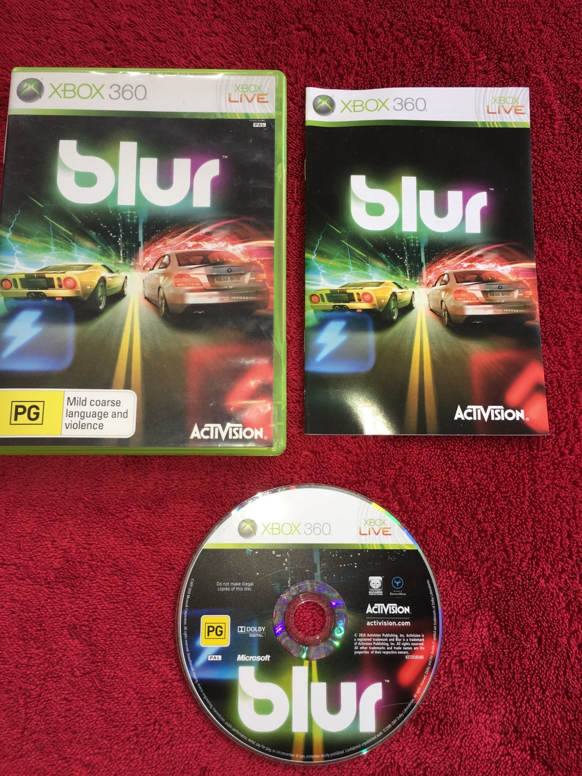 Blur - XBOX360 Game - Xbox 360, Games, Driving and racing - Level Up Gaming NZ