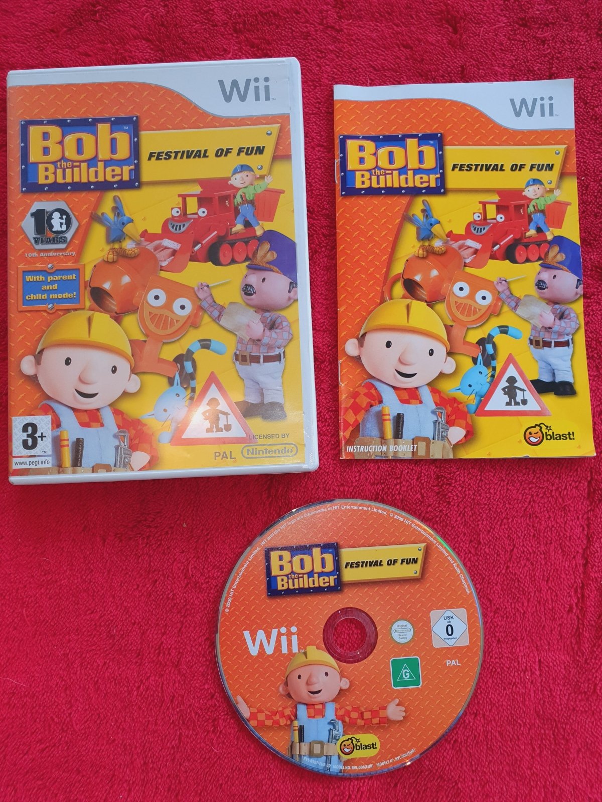 Bob the Builder: Festival of Fun - Wii Game - Wii Games - Level Up Gaming NZ