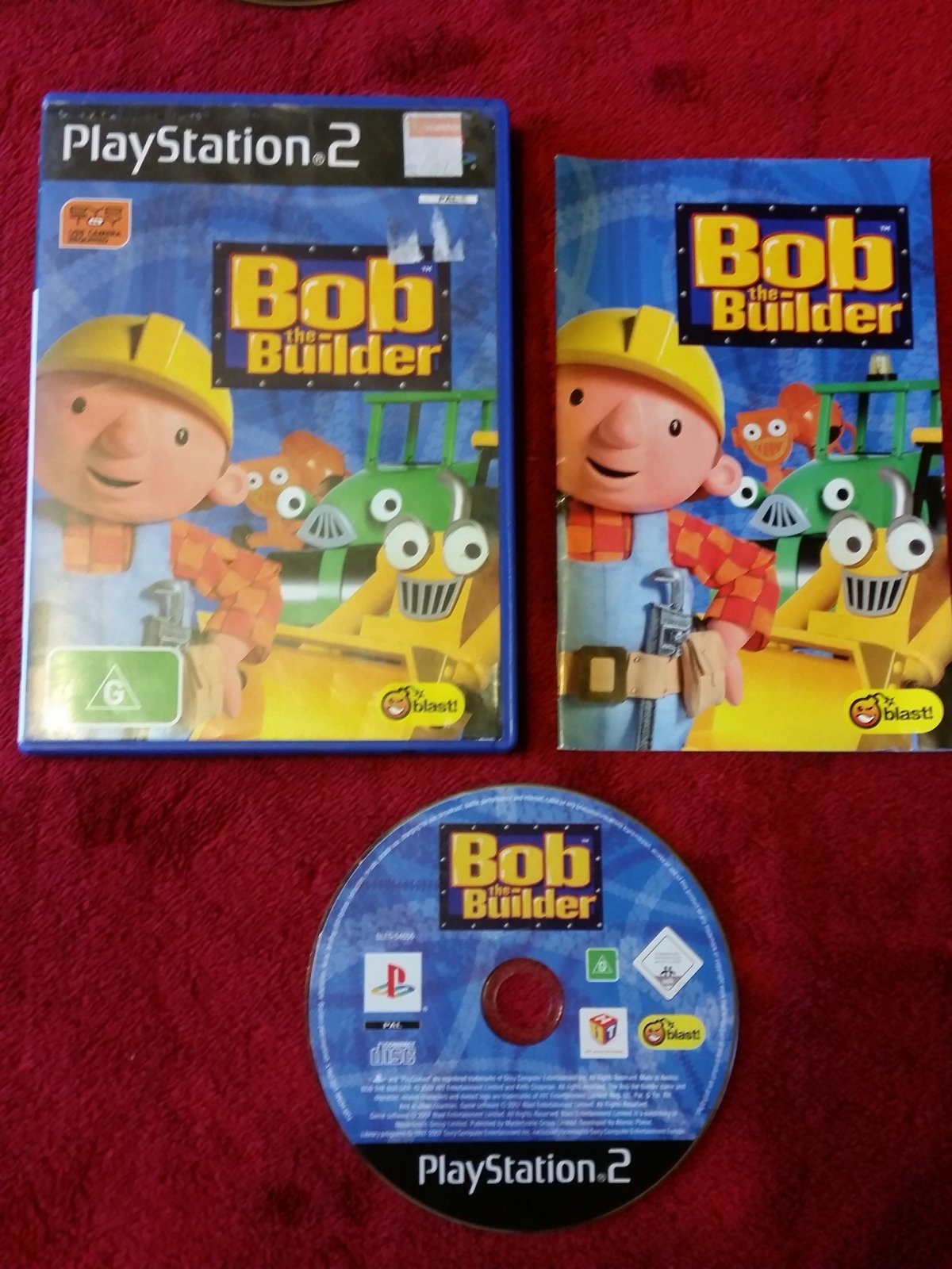 Bob The Builder - EyeToy PS2 Game - PlayStation 2, Games, Kids and educational - Level Up Gaming NZ