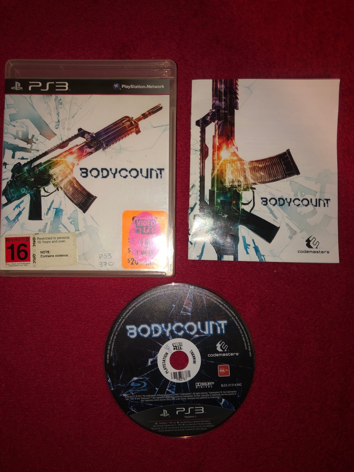 Bodycount - PS3 Game - PlayStation 3, Games, Shooter - Level Up Gaming NZ