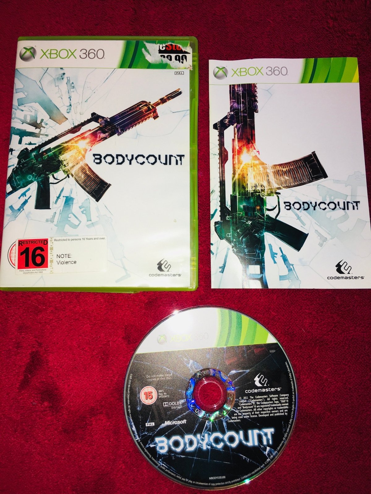 Bodycount - XBOX360 Game - Xbox 360, Games, Shooter - Level Up Gaming NZ