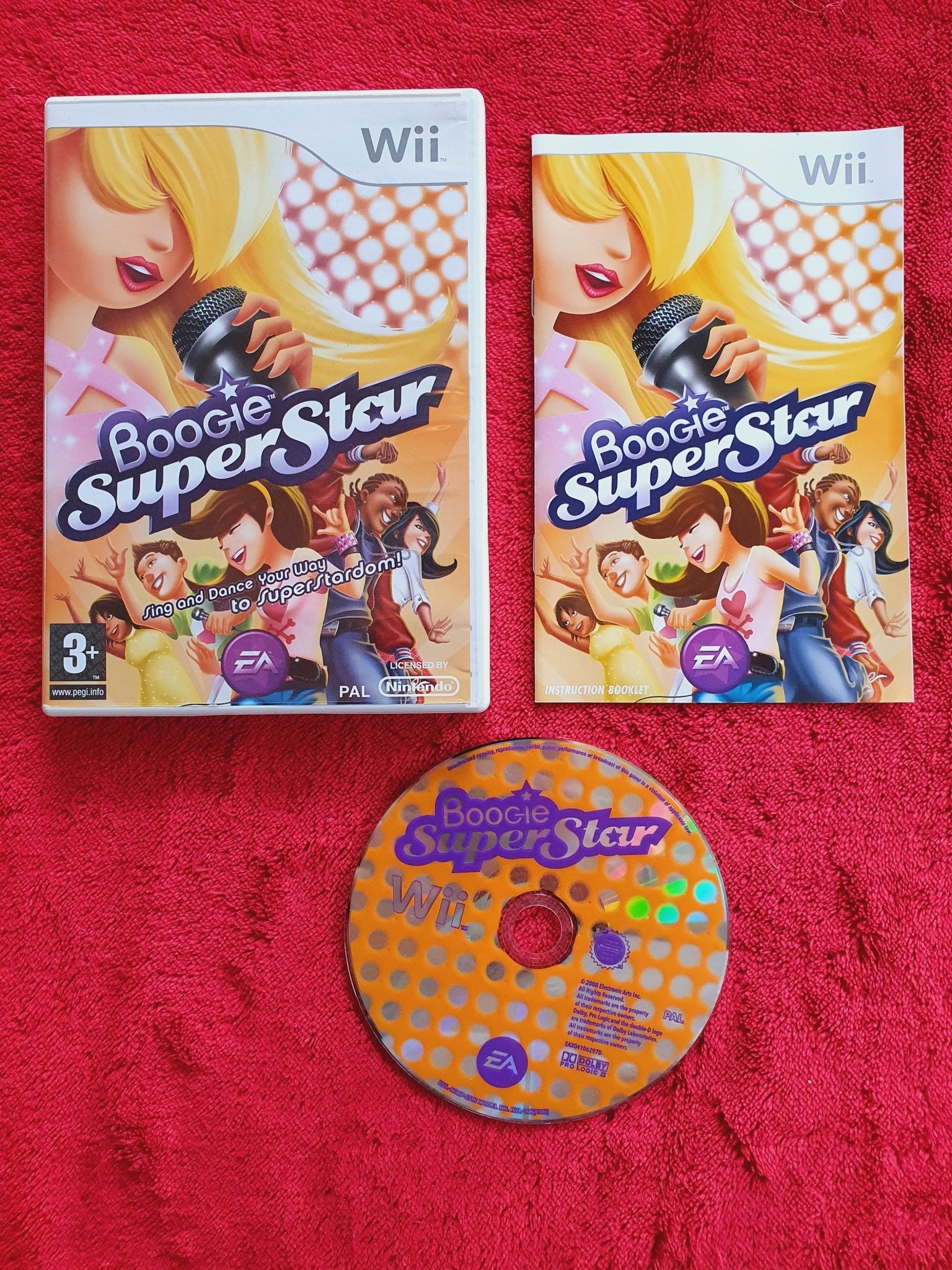 Boogie Super Star - Wii Game - Wii - Wii Games - Level Up Gaming NZ