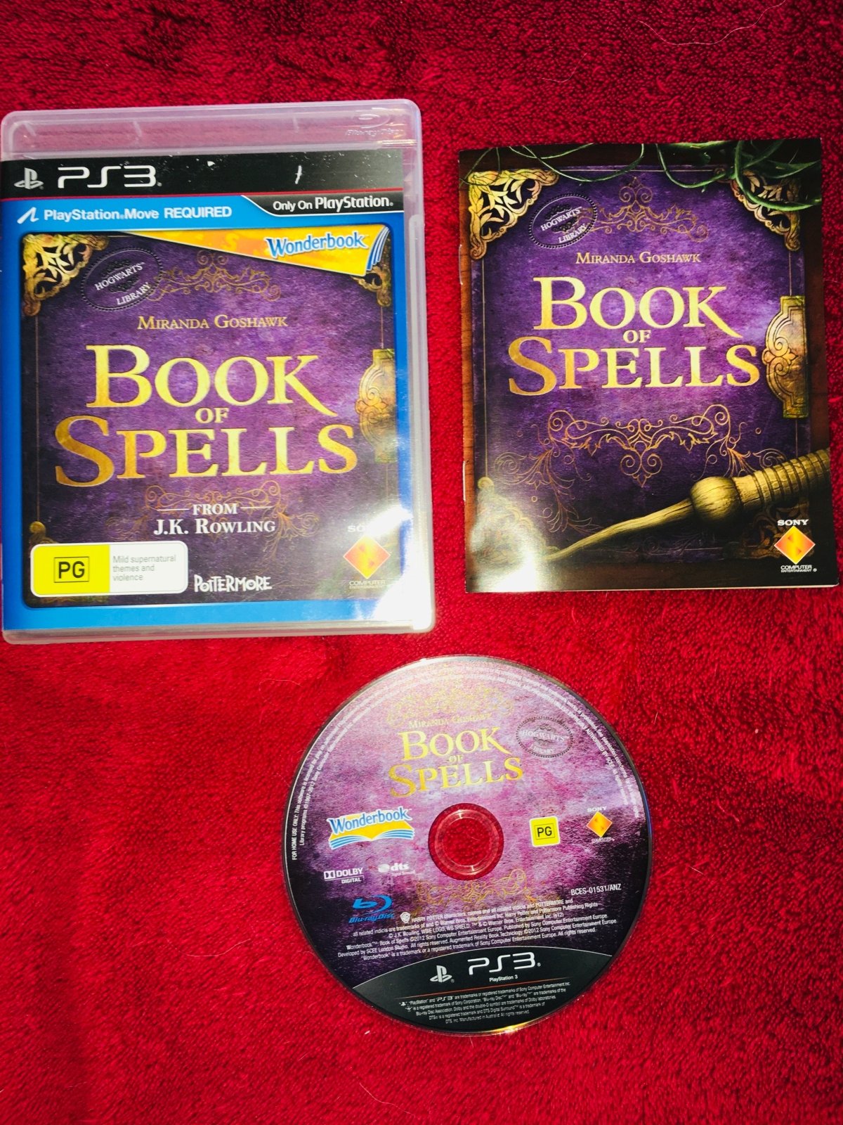 Harry Potter Wonderbook: Book of Spells - PS3 Move Game - PlayStation 3, Games, Other - Level Up Gaming NZ