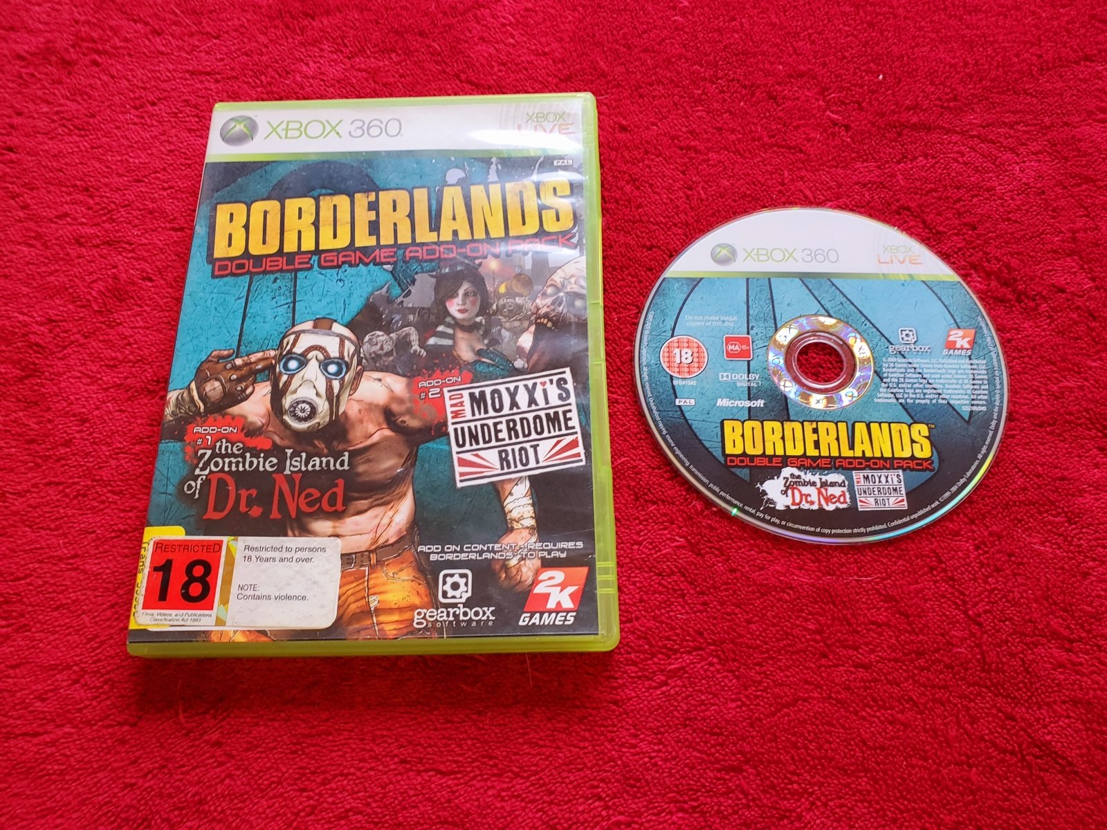 Borderlands: Double Game Add - On - XBOX360 Game - Xbox 360, Games, Shooter - Level Up Gaming NZ