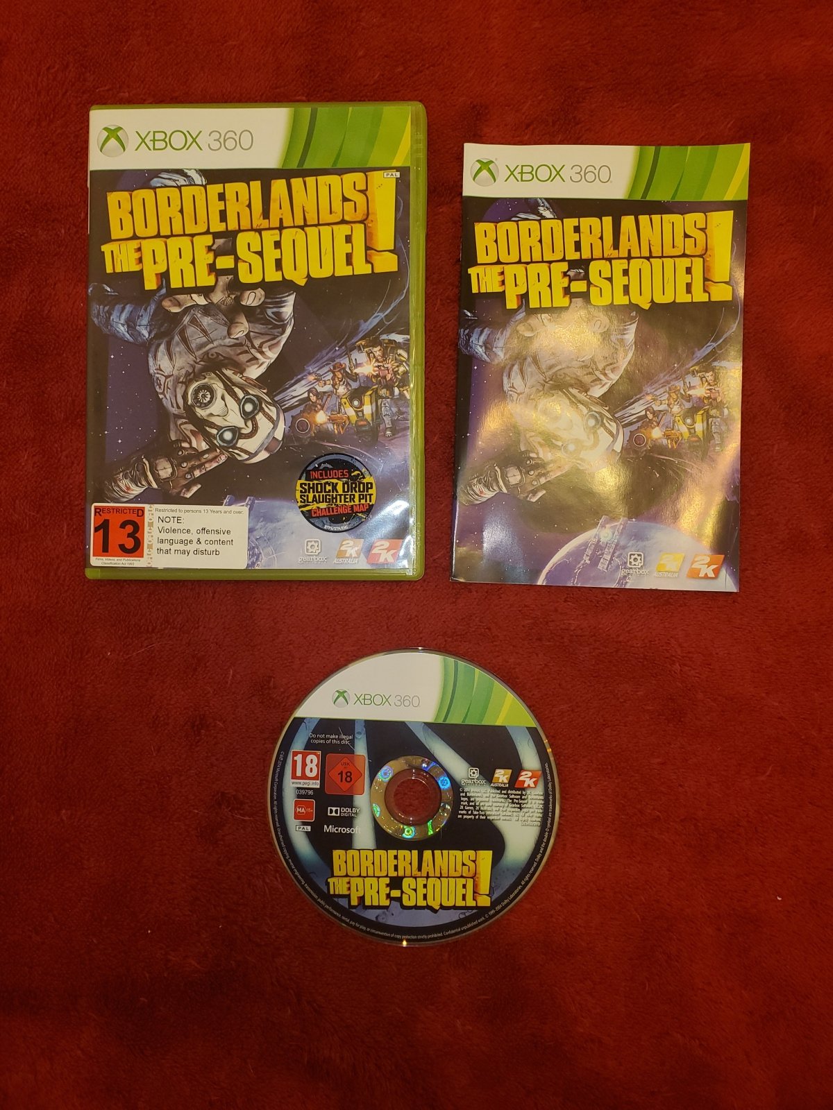 Borderlands: The Pre - Sequel! - XBOX360 Game - Xbox 360, Games, Shooter - Level Up Gaming NZ