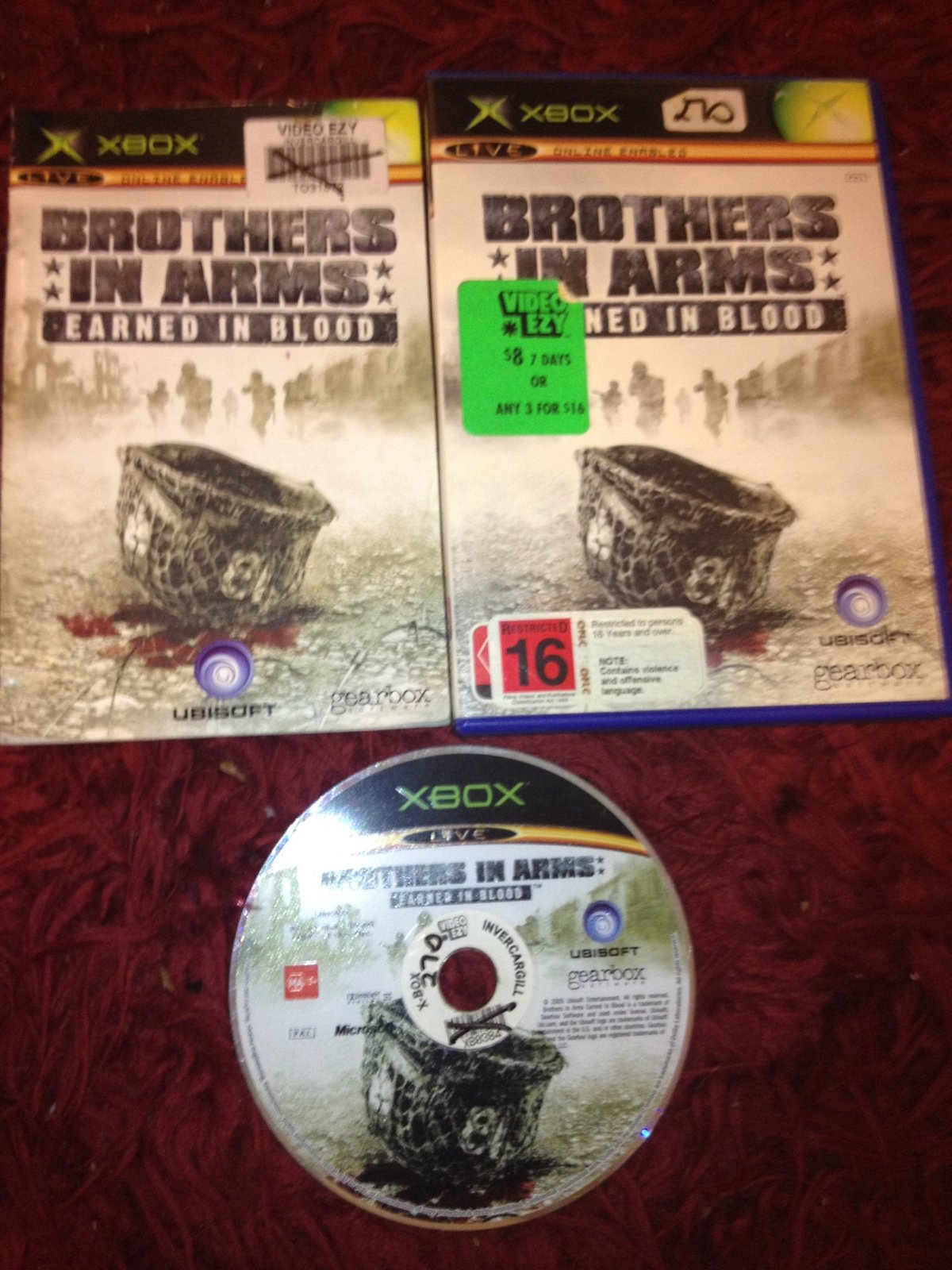 Brothers in Arms: Earned in Blood - XBOX Game - Xbox, Games, Shooter - Level Up Gaming NZ