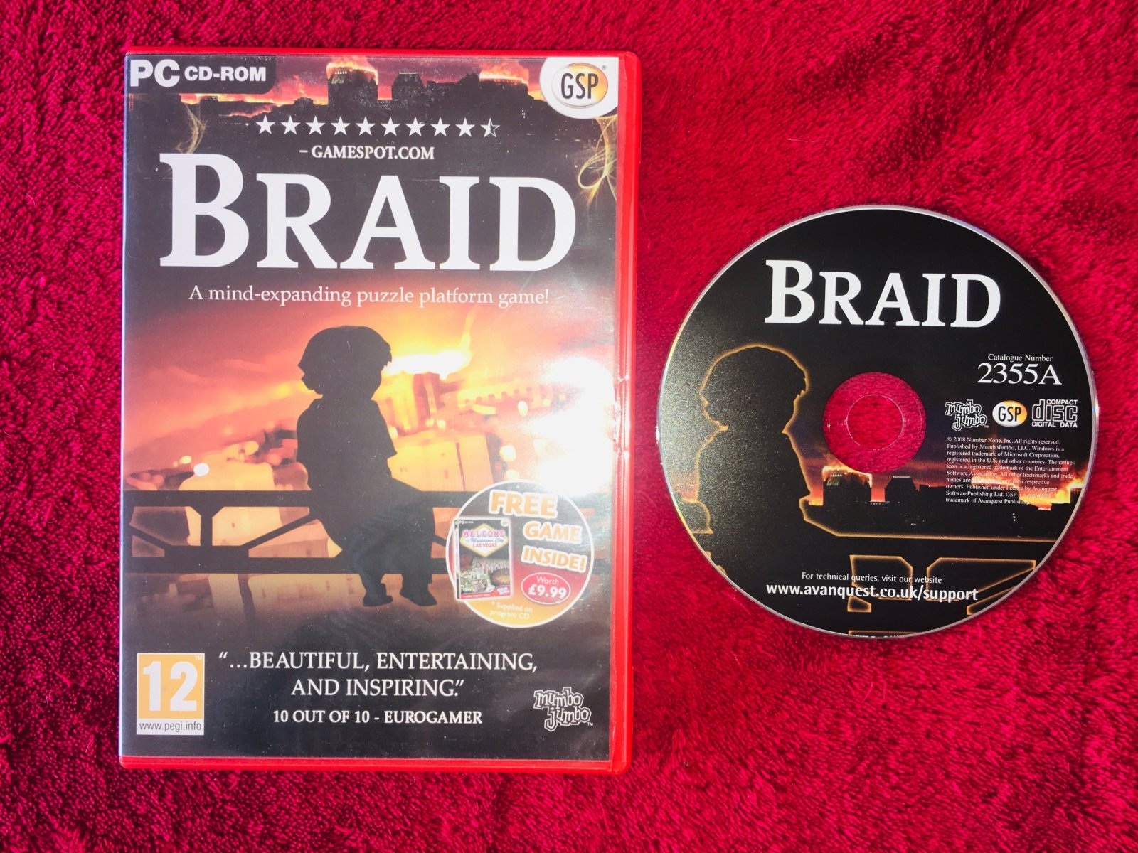 Braid - PC Game - PC games, Action and adventure - Level Up Gaming NZ