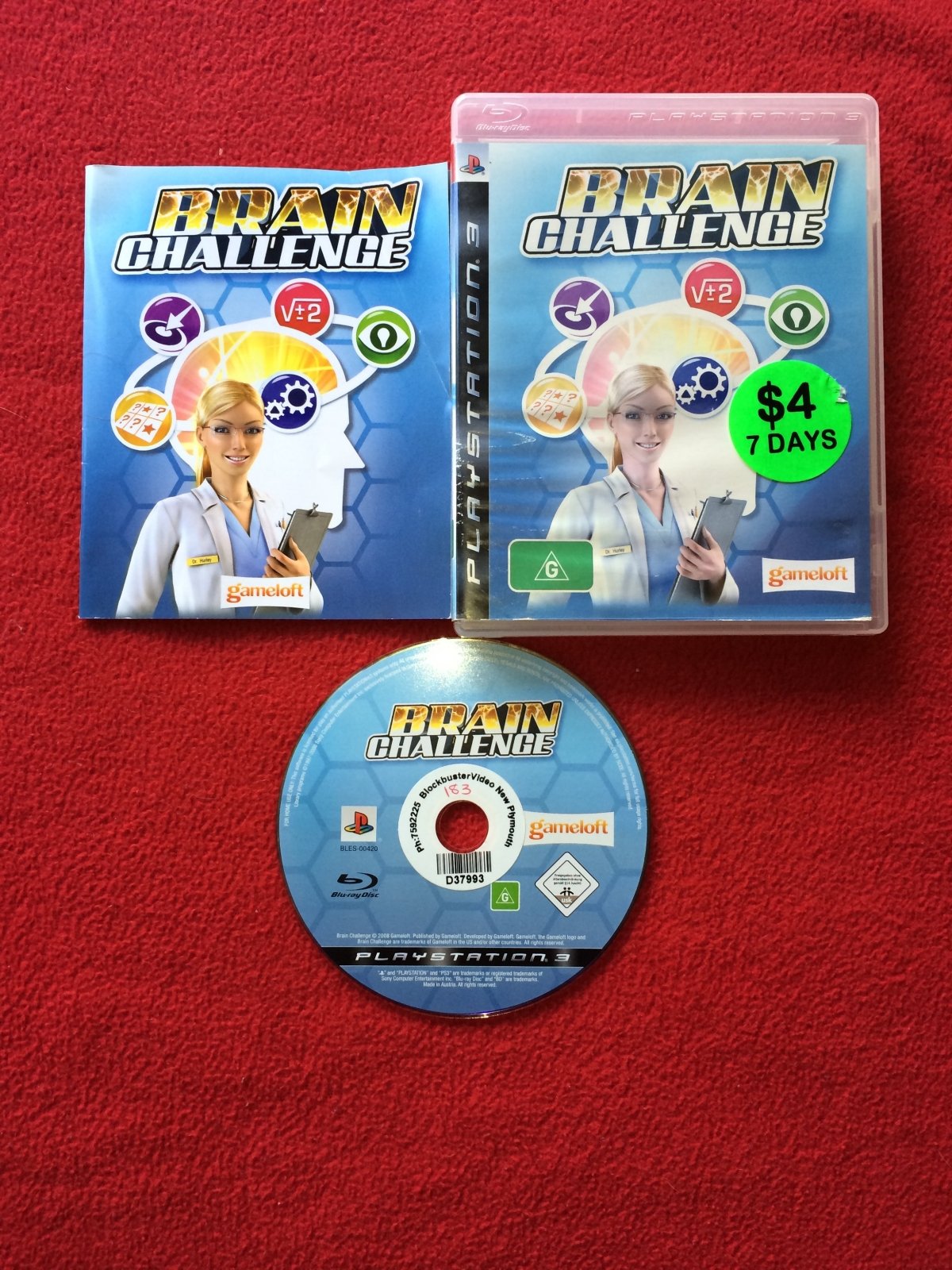 Brain Challenge - PS3 Game - PlayStation 3, Games, Strategy and puzzle - Level Up Gaming NZ