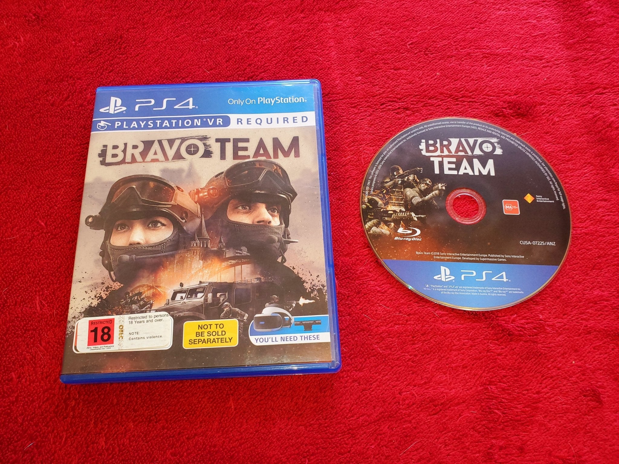 Bravo Team - PS4 VR Game - PS4 - PlayStation 4, Games - Level Up Gaming NZ