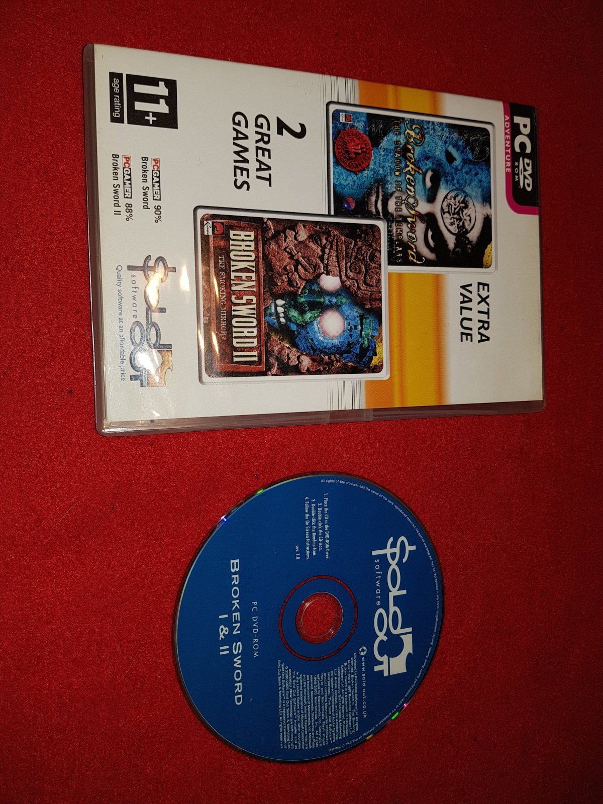 Broken Sword 1 AND 2! - PC Games - PC games, Action and adventure - Level Up Gaming NZ