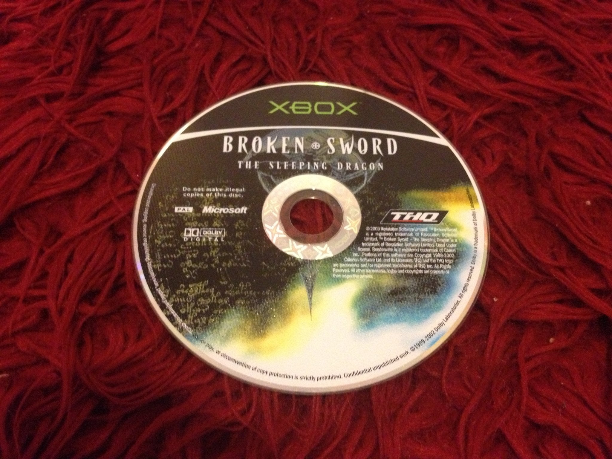 Broken Sword 3: The Sleeping Dragon - XBOX Game - Xbox - Xbox, Games, Action and adventure - Level Up Gaming NZ