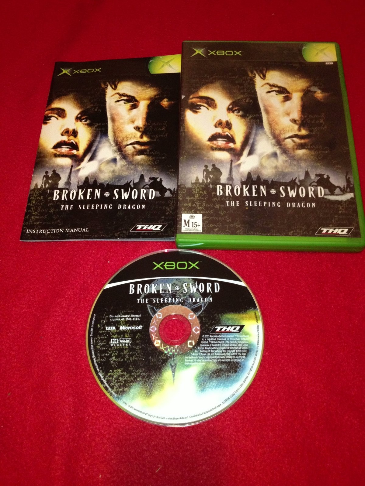 Broken Sword 3: The Sleeping Dragon - XBOX Game - Xbox, Games, Action and adventure - Level Up Gaming NZ