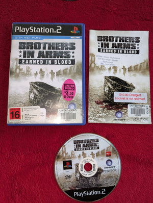 Brothers in Arms: Earned in Blood - PS2 Game