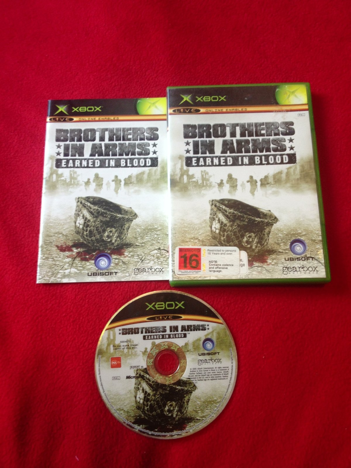 Brothers in Arms: Earned in Blood - XBOX Game - Xbox, Games, Shooter - Level Up Gaming NZ