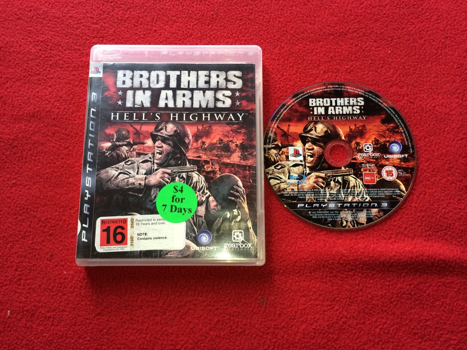 Brothers in Arms: Hell's Highway - PS3 Game - PlayStation 3, Games, Shooter - Level Up Gaming NZ