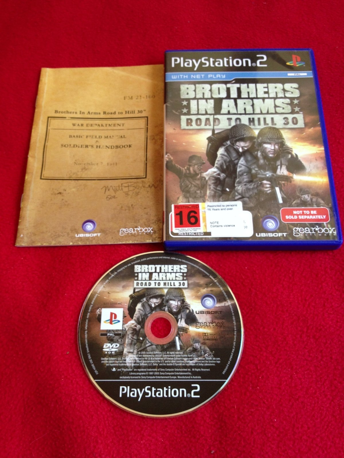 Brothers in Arms: Road to Hill 30 - PS2 Game - PlayStation 2, Games, Shooter - Level Up Gaming NZ