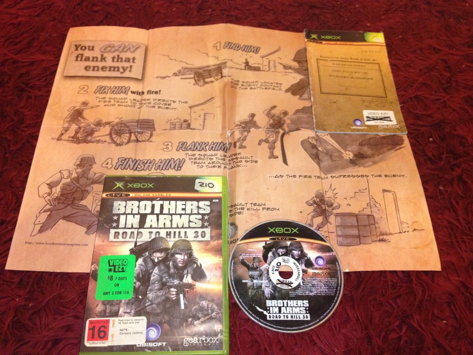 Brothers in Arms: Road to Hill 30 - XBOX Game - Xbox, Games, Shooter - Level Up Gaming NZ