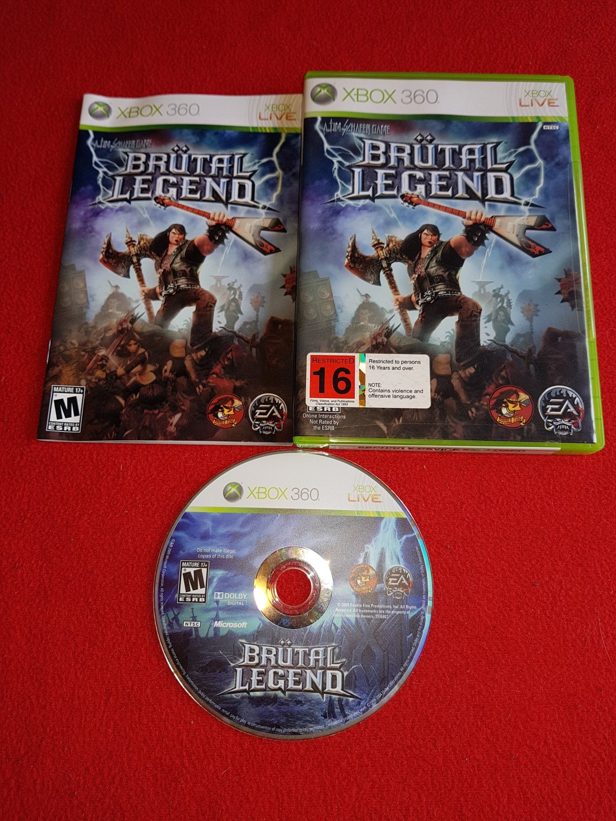 Brutal Legend - 8.5/10! XBOX360 Game - Xbox 360, Games, Action and adventure - Level Up Gaming NZ