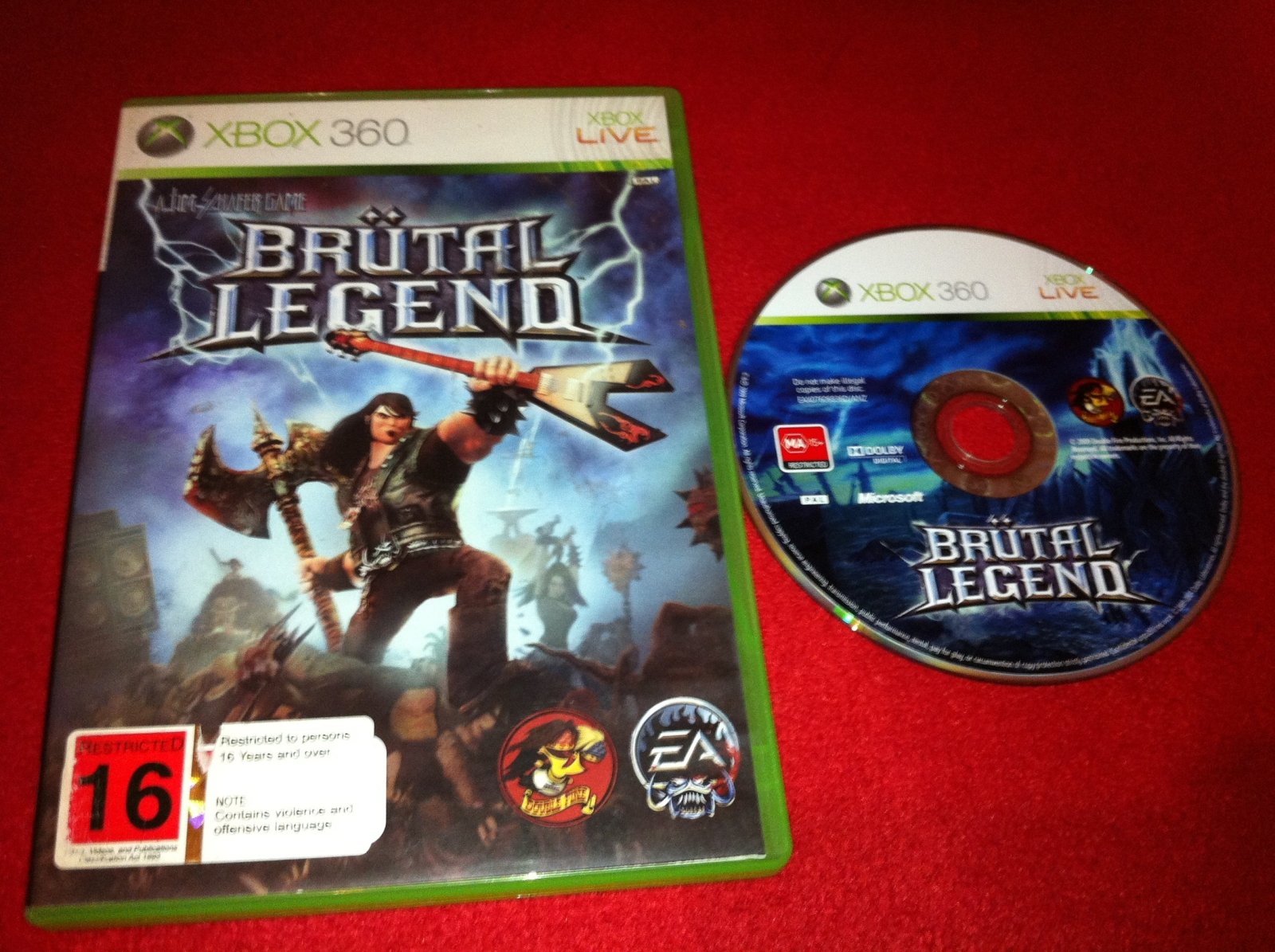 Brutal Legend - 8.5/10! XBOX360 Game - Xbox 360, Games, Action and adventure - Level Up Gaming NZ