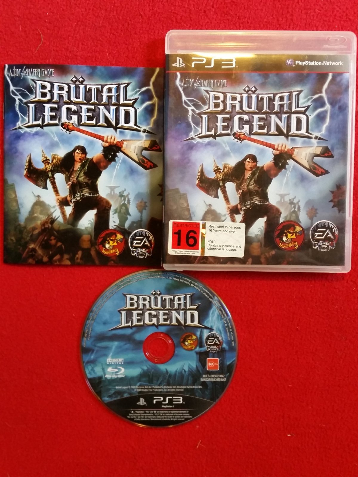 Brutal Legend - 8.5/10 AS NEW PS3 Game - PlayStation 3, Games, Action and adventure - Level Up Gaming NZ