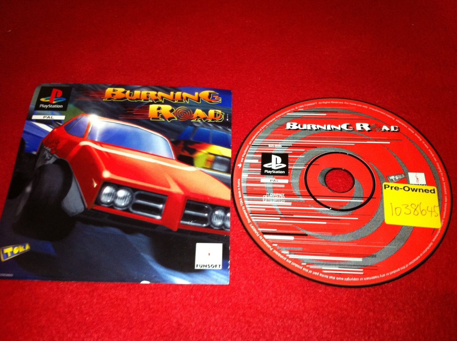 Burning Road - PS1 Game - PlayStation, Games, Driving and racing - Level Up Gaming NZ