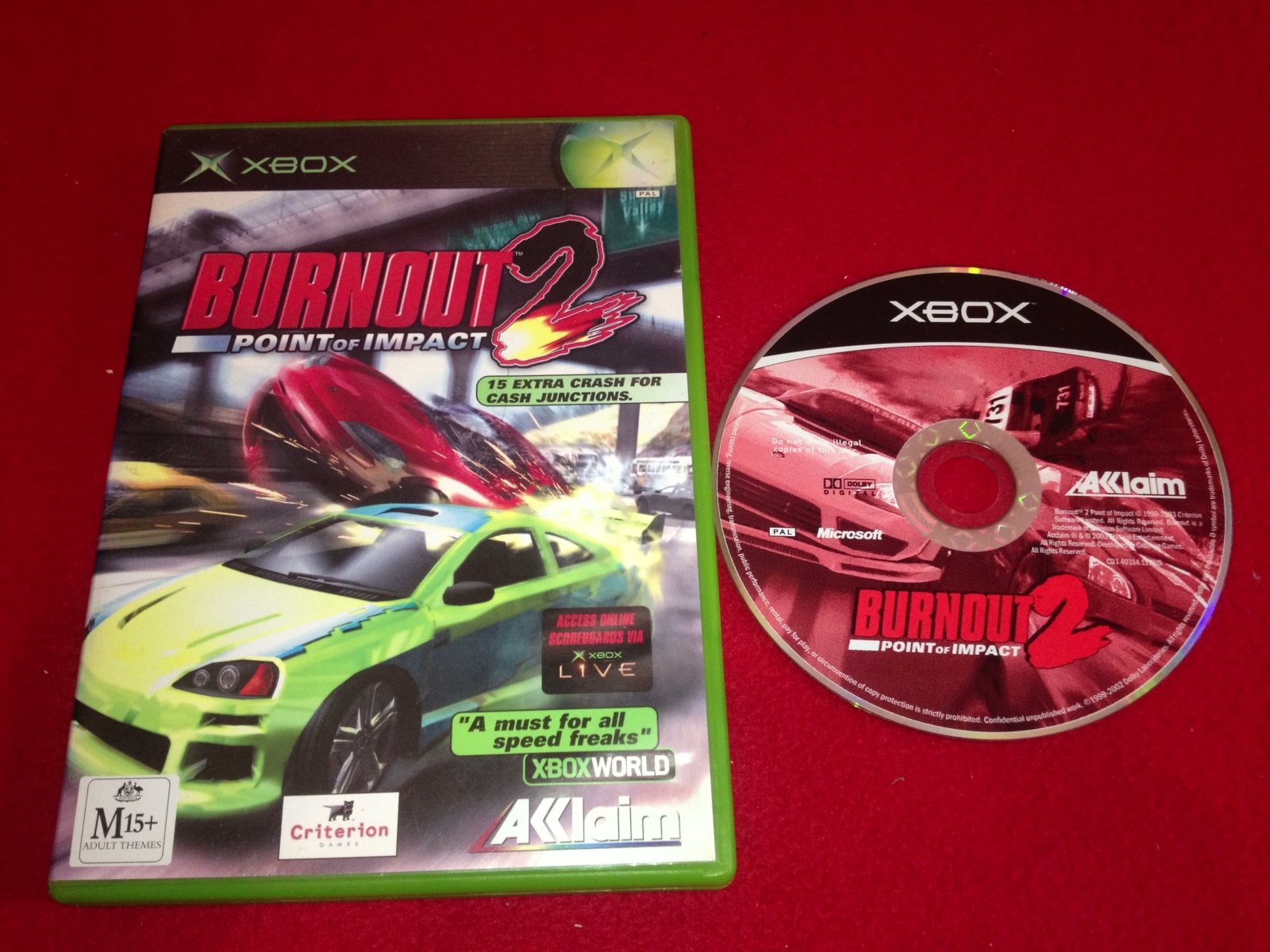 Burnout 2: Point of Impact - 8.6/10! XBOX Game - Xbox, Games, Driving and racing - Level Up Gaming NZ