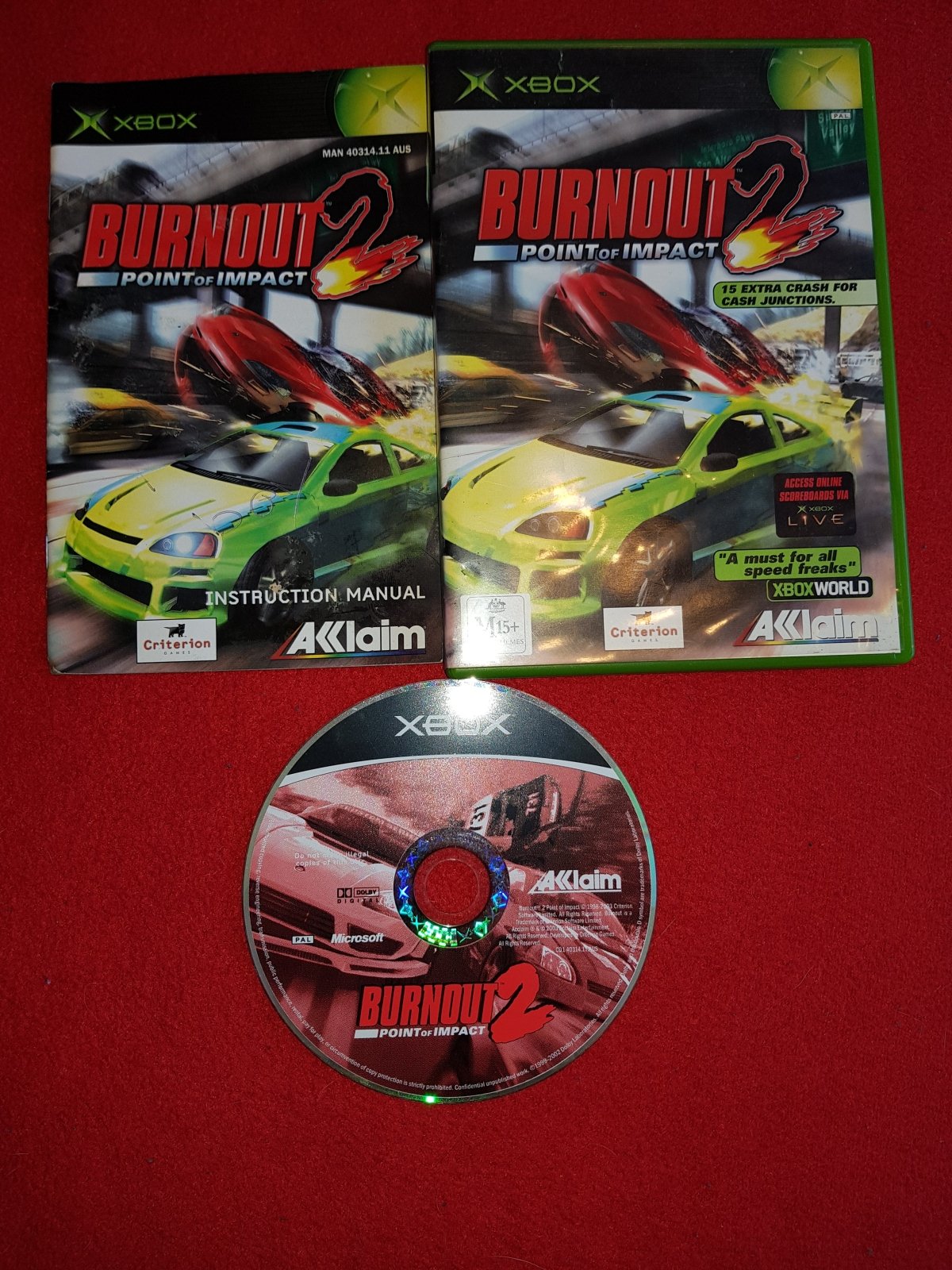 Burnout 2: Point of Impact - 8.6/10! XBOX Game - Xbox, Games, Driving and racing - Level Up Gaming NZ