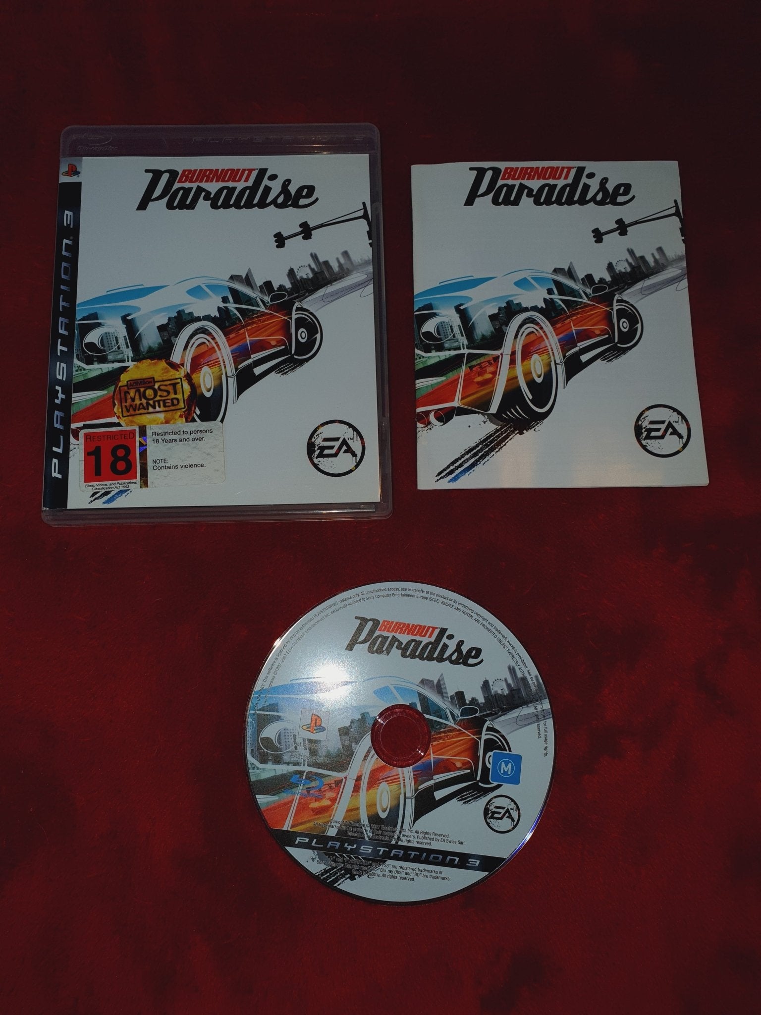 Burnout Paradise - AS NEW PS3 Game - PlayStation 3, Games, Driving and racing - Level Up Gaming NZ