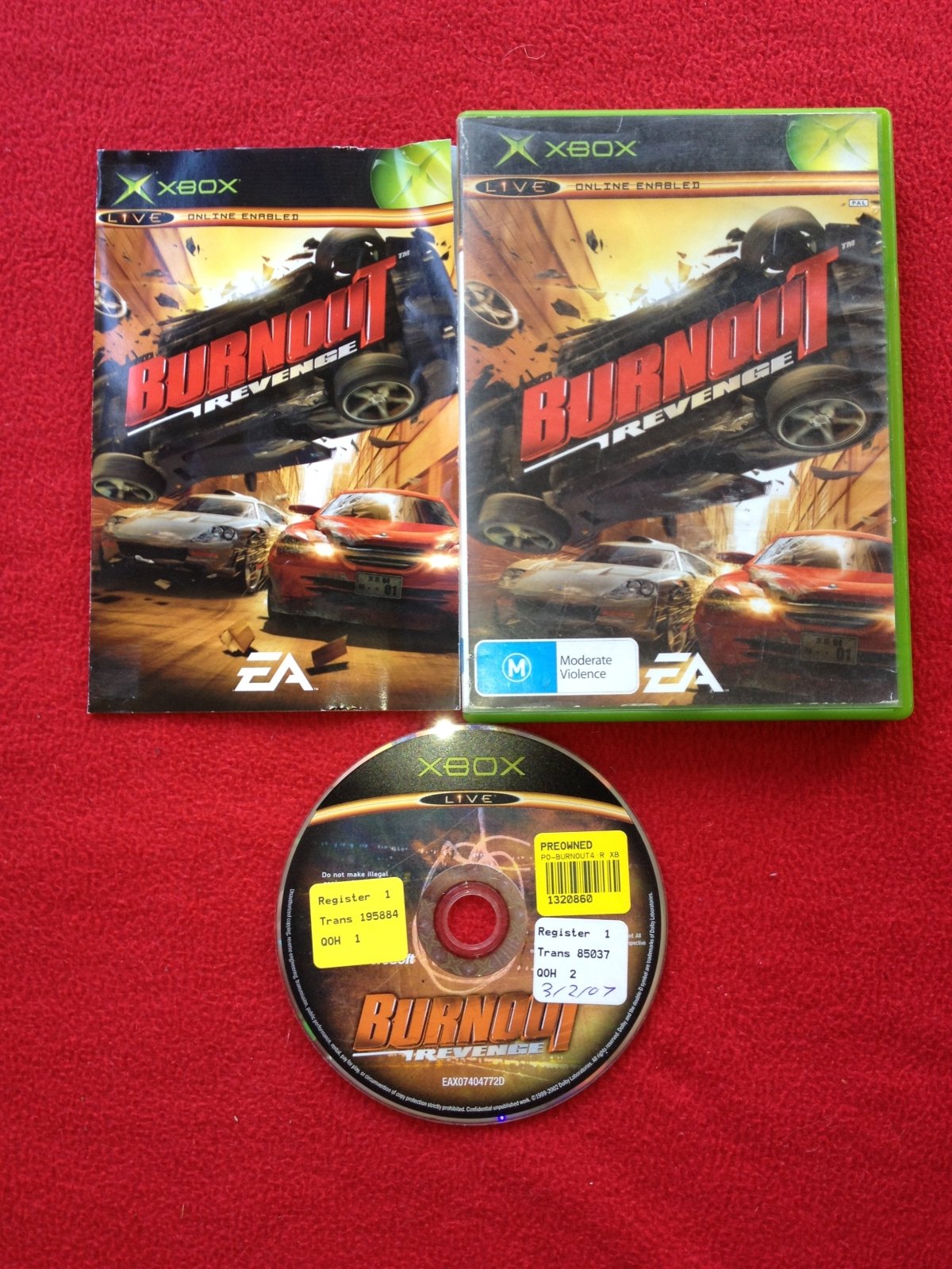 Burnout Revenge - 9.1/10! XBOX Game - Xbox, Games, Driving and racing - Level Up Gaming NZ