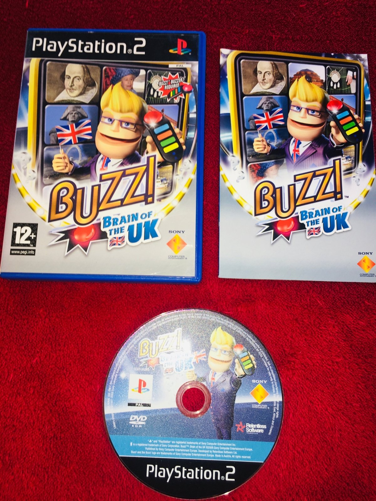 Buzz! Brain of the UK - PS2 Game - PlayStation 2, Games, Music and party - Level Up Gaming NZ