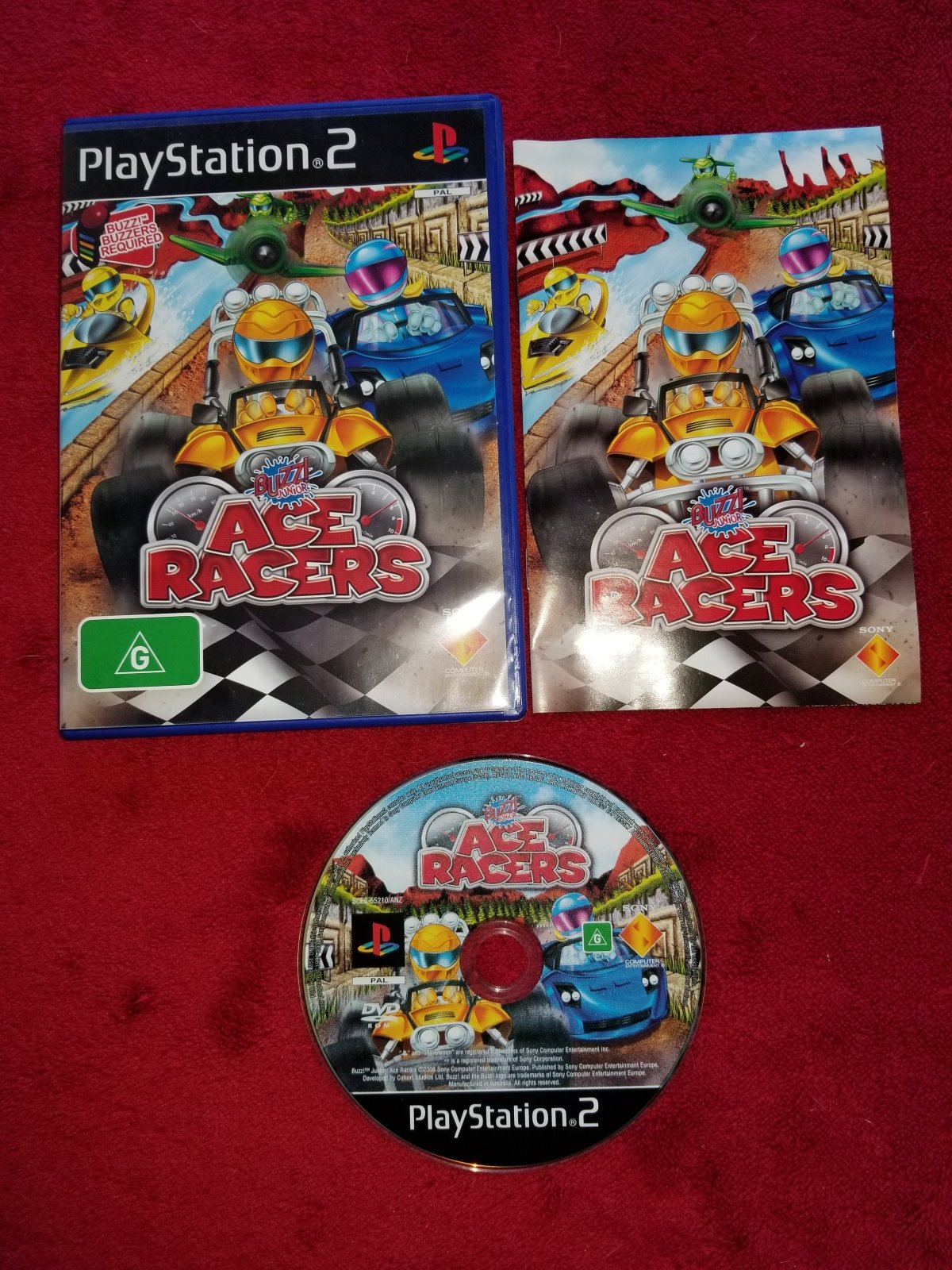 Buzz! Junior: Ace Racers - AS NEW PS2 Game - PlayStation 2, Games, Music and party - Level Up Gaming NZ