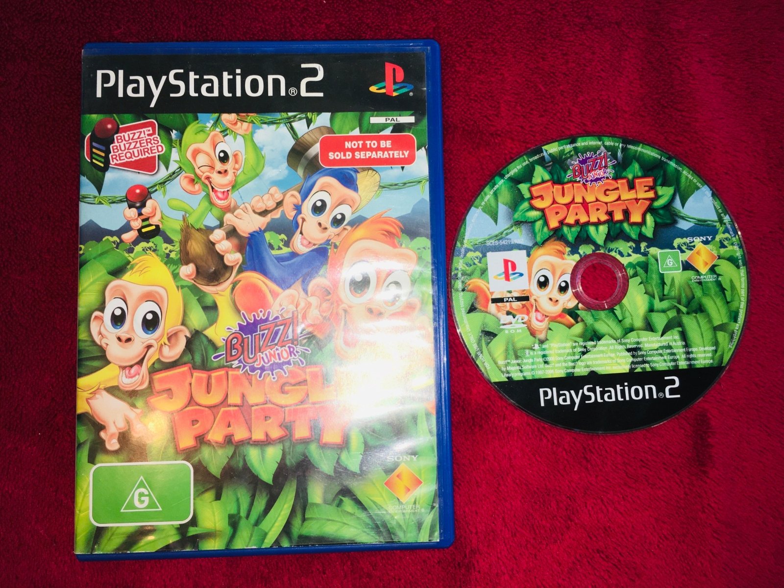 Buzz! Junior: Jungle Party - AS NEW CONDITION PS2 Game - PlayStation 2, Games, Music and party - Level Up Gaming NZ