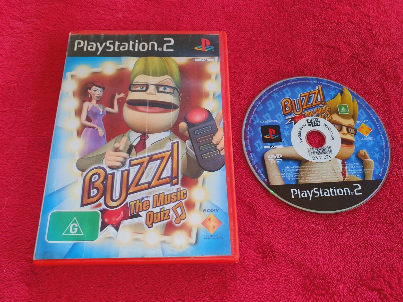 Buzz!: The Music Quiz - PS2 Game - PlayStation 2, Games, Music and party - Level Up Gaming NZ