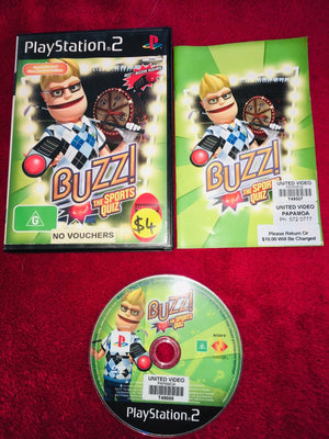 Buzz!: The Sports Quiz - PS2 Game