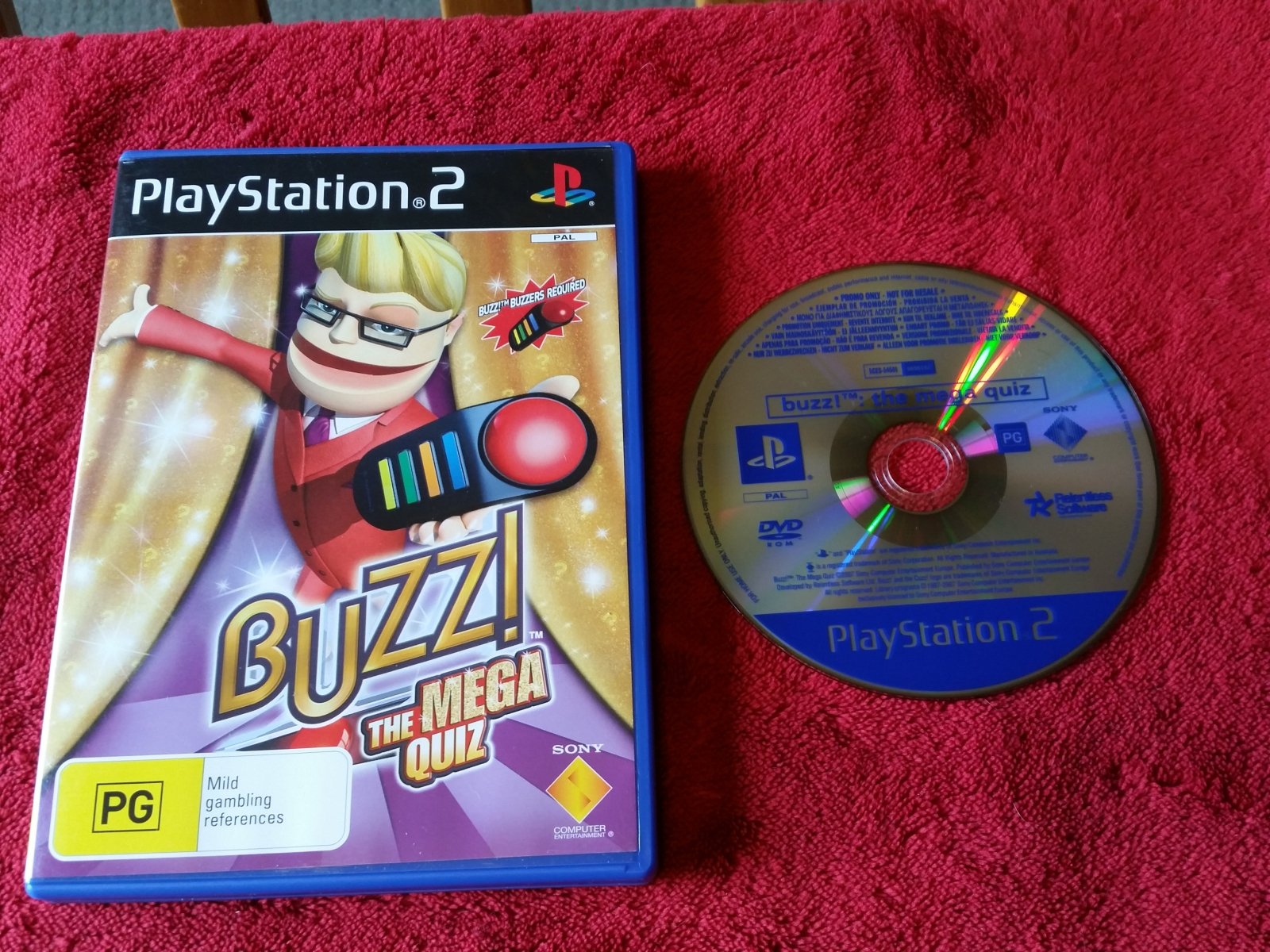 Buzz! The Mega Quiz - PS2 Game - PlayStation 2, Games, Music and party - Level Up Gaming NZ