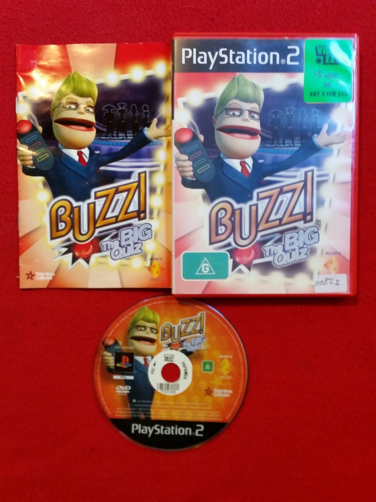 Buzz!: The BIG Quiz - PS2 Game - PlayStation 2, Games, Music and party - Level Up Gaming NZ