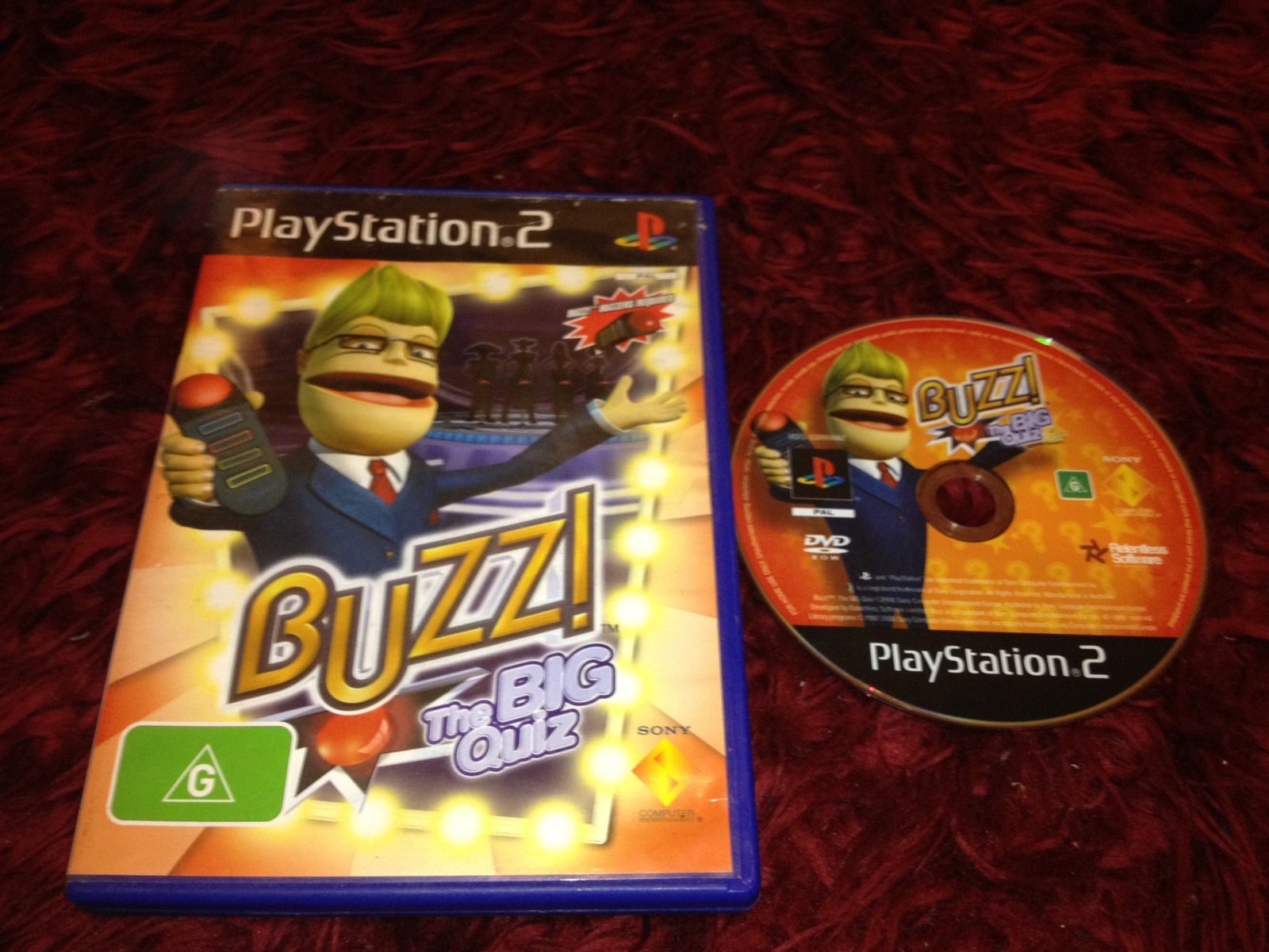 Buzz!: The BIG Quiz - PS2 Game - PlayStation 2, Games, Music and party - Level Up Gaming NZ
