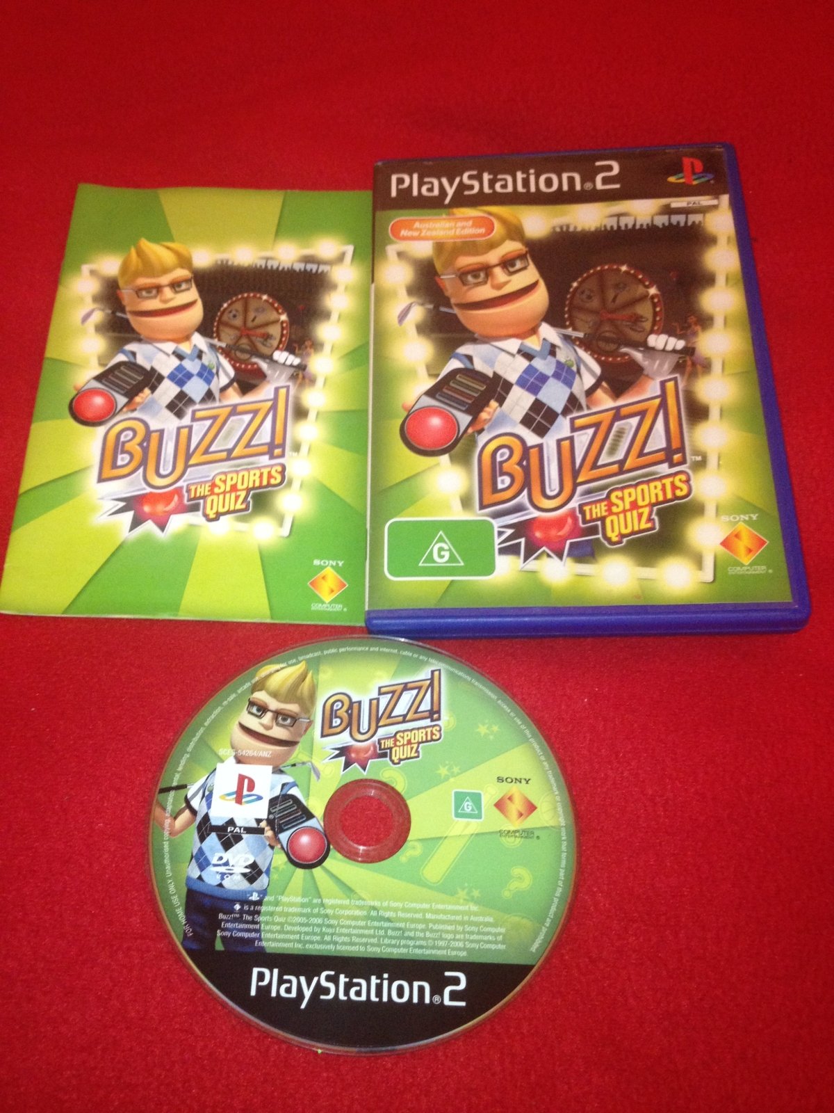 Buzz!: The Sports Quiz - PS2 Game - PlayStation 2, Games, Music and party - Level Up Gaming NZ