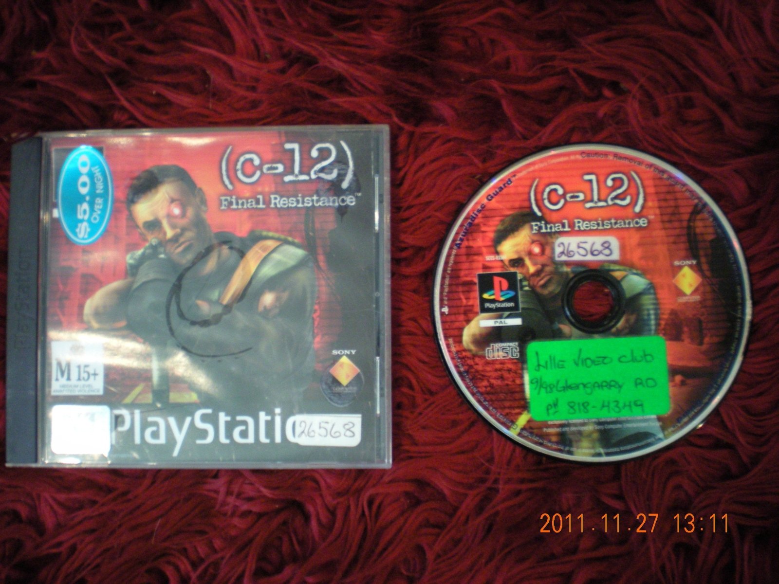 c - 12: Final Resistance - PS1 Game - PlayStation, Games, Shooter - Level Up Gaming NZ