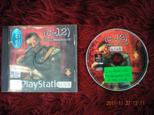 c-12: Final Resistance - PS1 Game