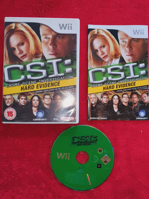 CSI: Hard Evidence - Wii Game