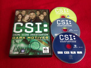 CSI: Dark Motives - PC Game