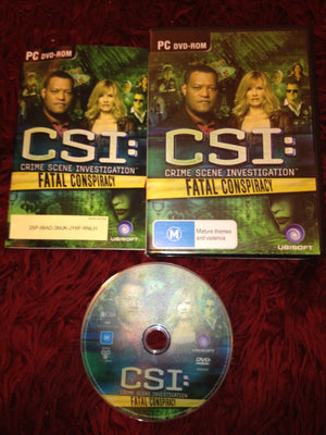 CSI: Fatal Conspiracy - PC Game