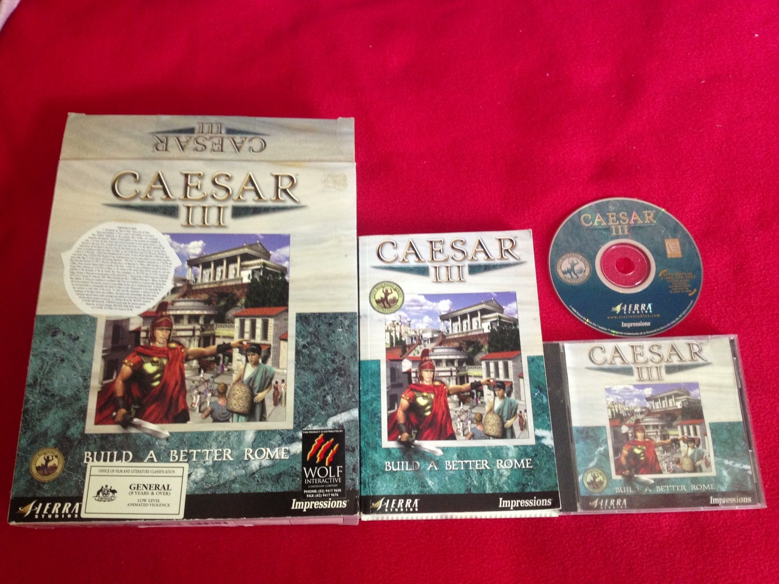 Caesar 3 - RARE + BOXED PC Game - PC games, Strategy and puzzle - Level Up Gaming NZ