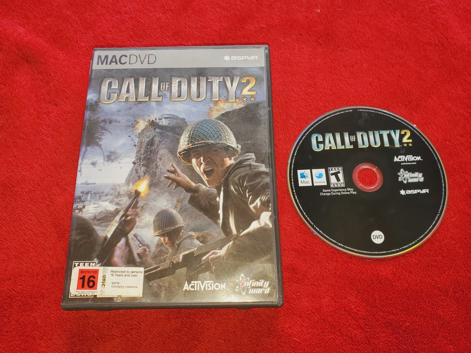 Call of Duty 2 - 8.8/10! MAC Game - PC games, Shooter - Level Up Gaming NZ