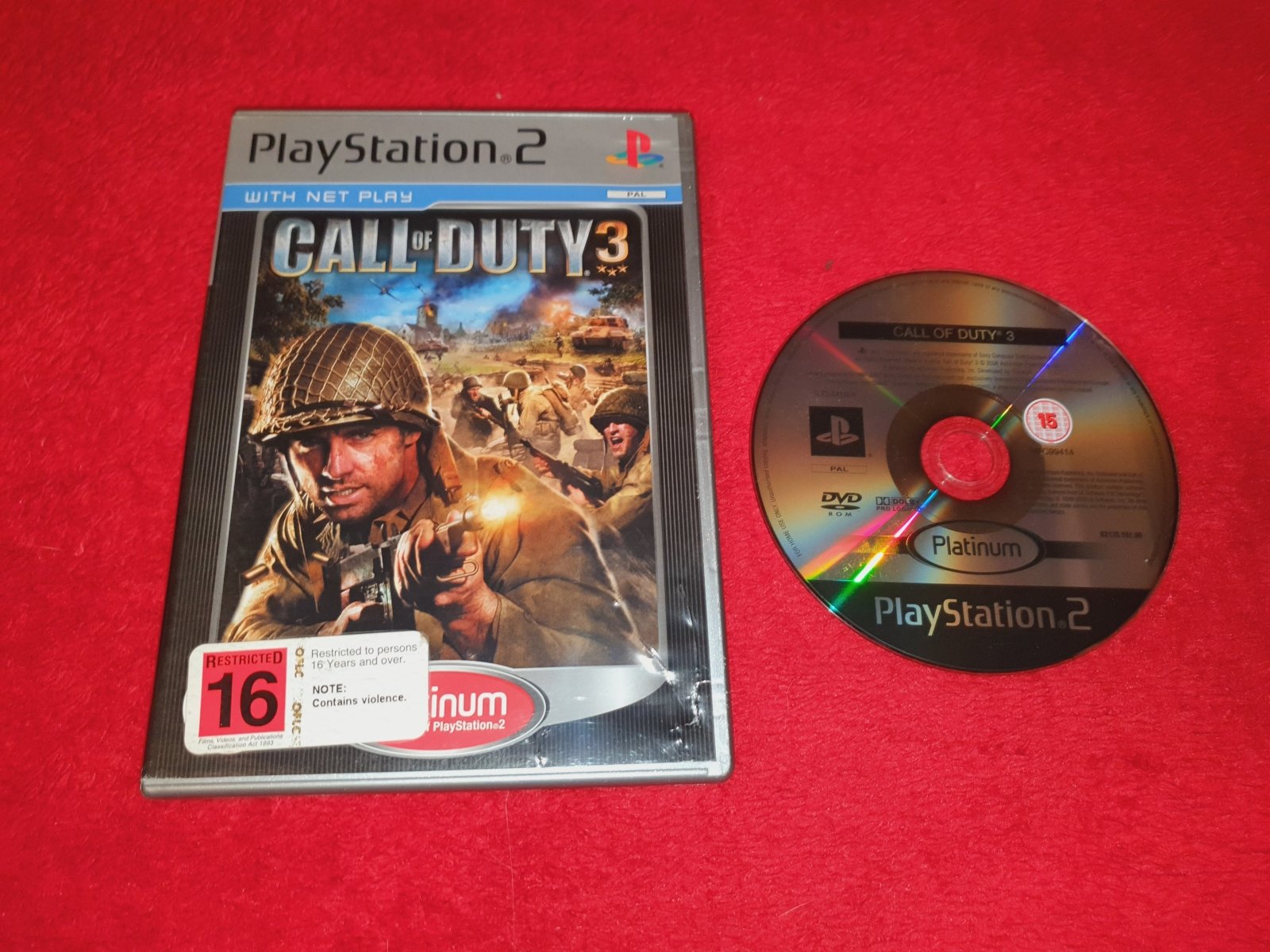Call of Duty 3 - 8.8/10! PS2 Game - PlayStation 2, Games, Shooter - Level Up Gaming NZ