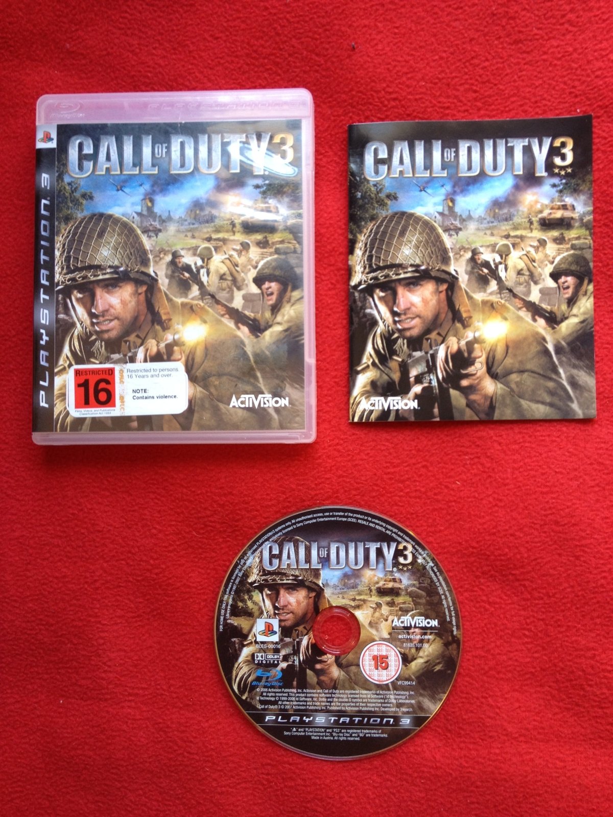 Call of Duty 3 - 8.8/10! PS3 Game - PlayStation 3, Games, Shooter - Level Up Gaming NZ