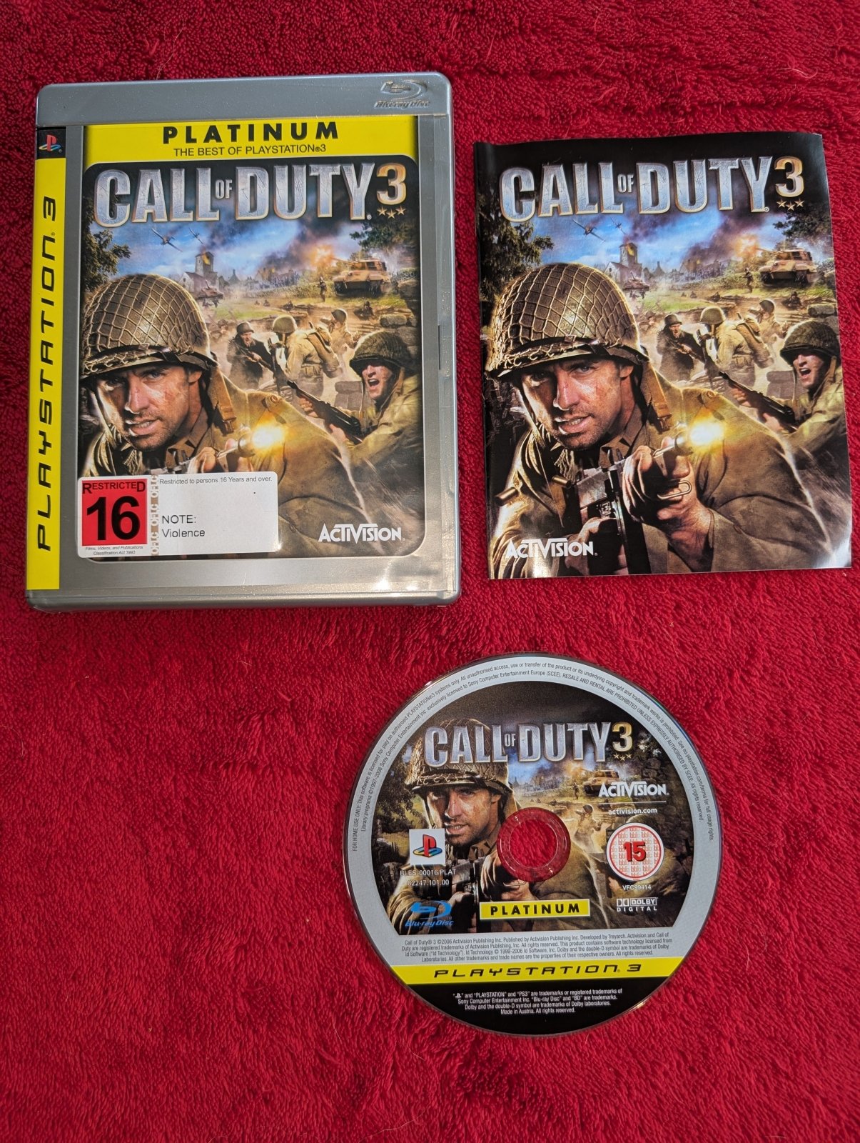 Call of Duty 3 - 8.8/10! PS3 Game - PlayStation 3, Games, Shooter - Level Up Gaming NZ