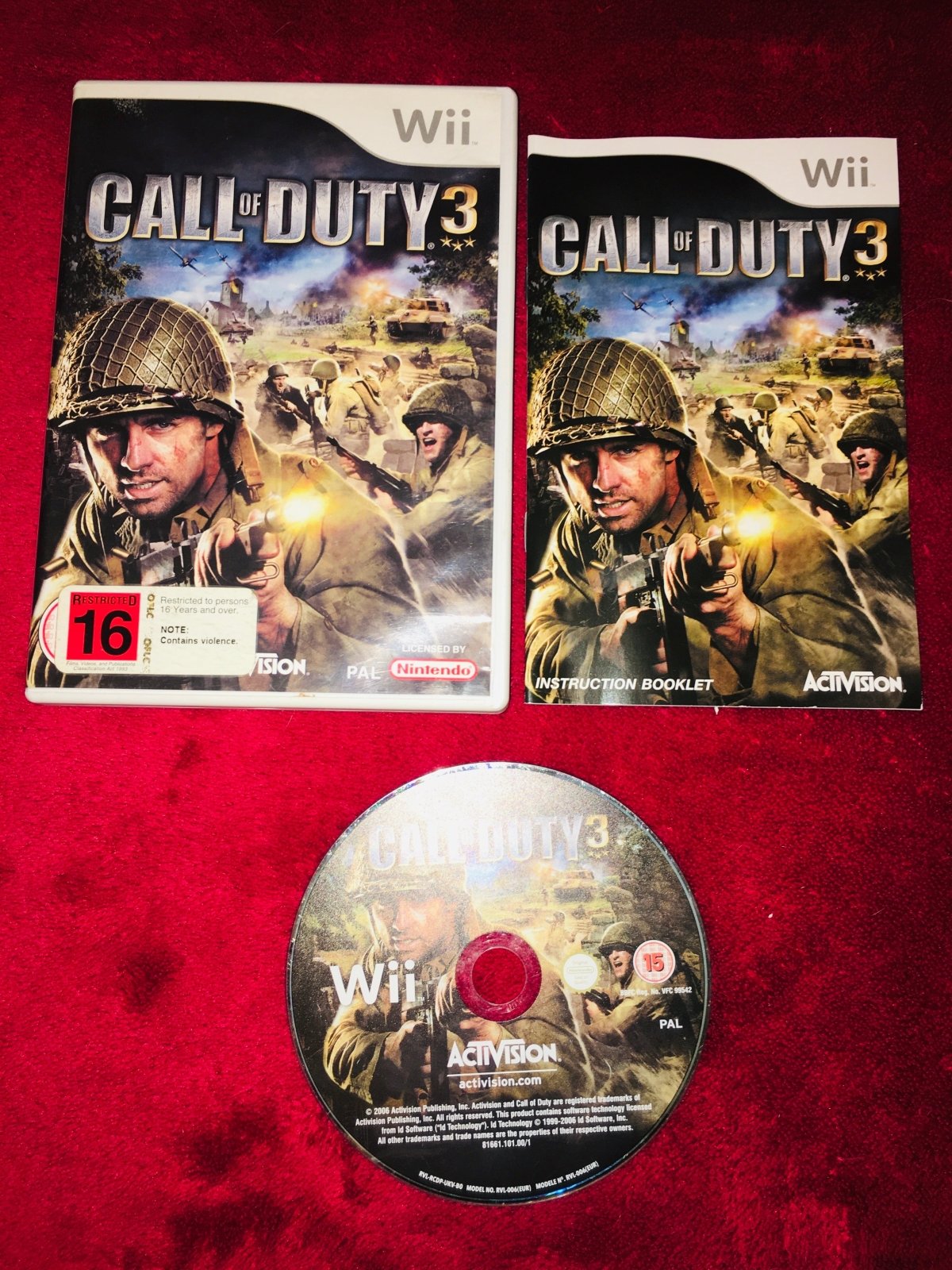 Call of Duty 3 - 8.8/10! Wii Game - Wii Games - Level Up Gaming NZ