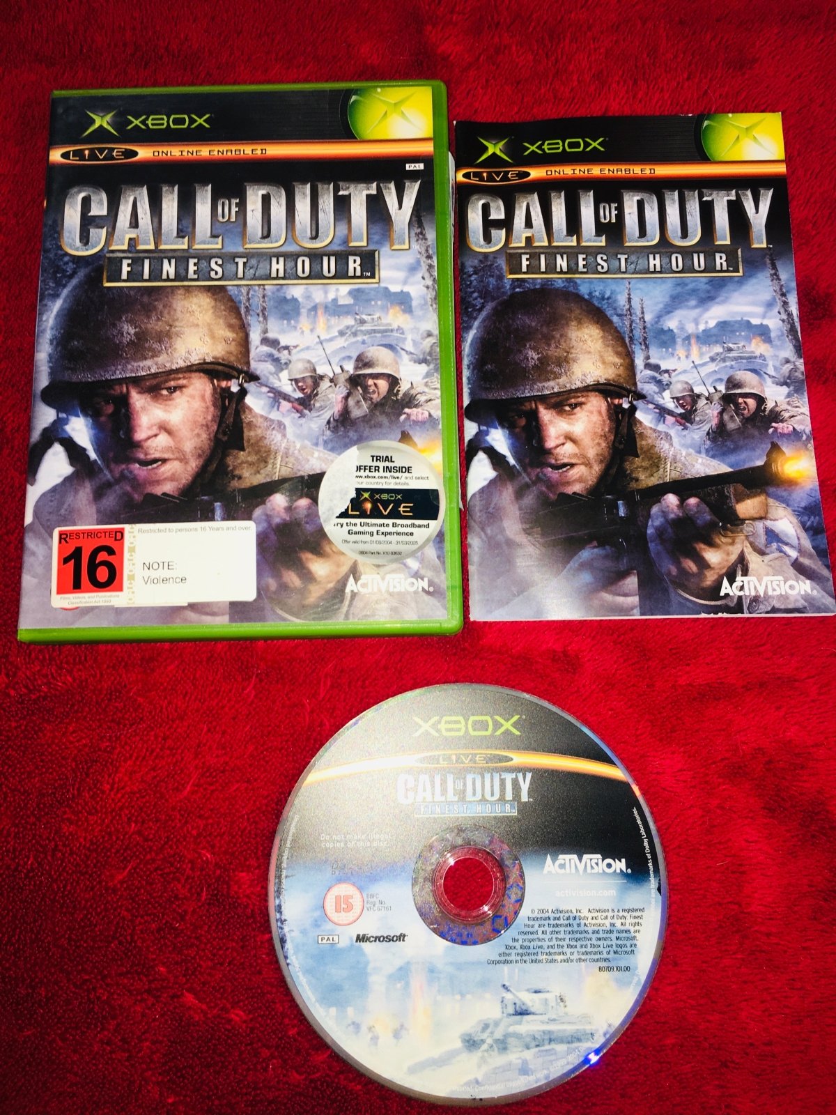 Call of Duty: Finest Hour - XBOX Game - Xbox, Games, Shooter - Level Up Gaming NZ